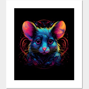 Neon Rodent #5 Posters and Art